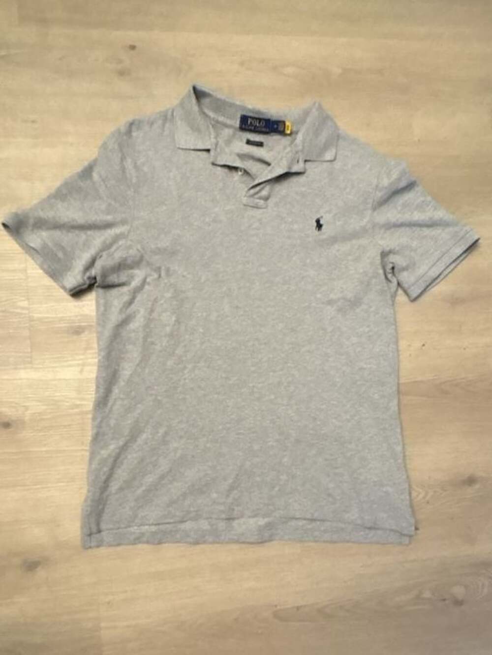 Polo Ralph Lauren Men's Classic Fit Gray Short Sleeve Polo Shirt Size M